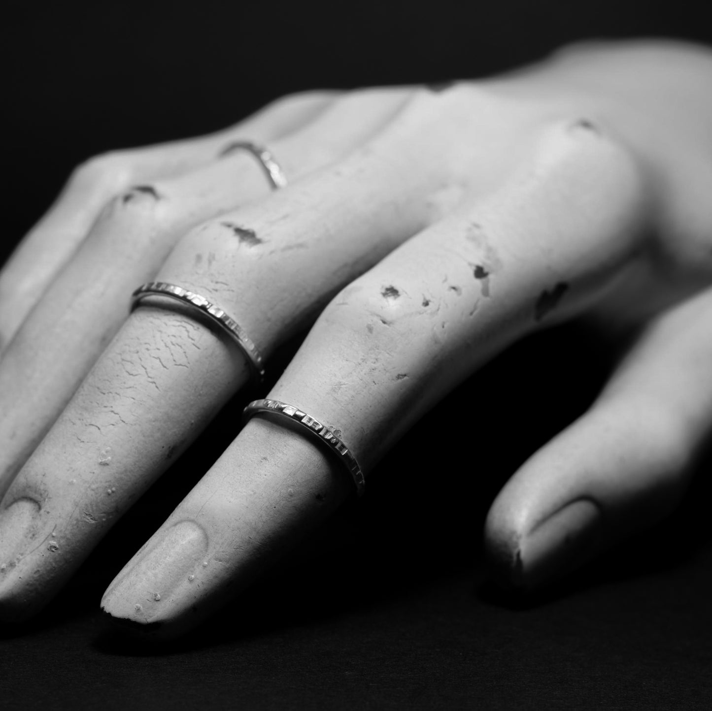 Anillo Midi Destellos