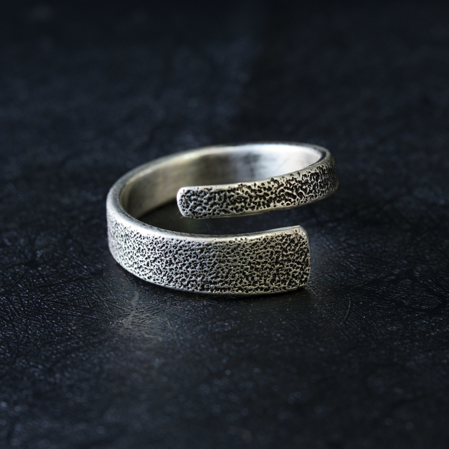 Anillo Arena Sombra Espiral