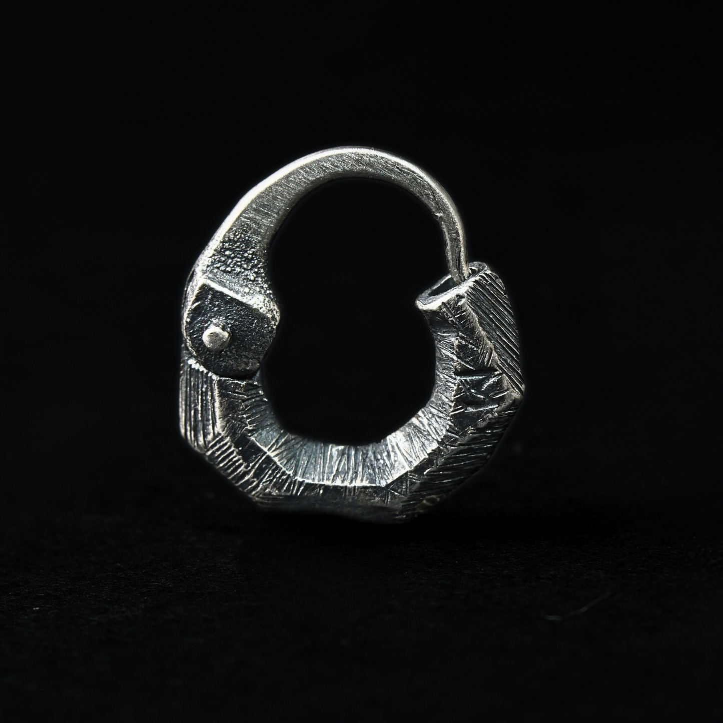 Garra Facetada Plata