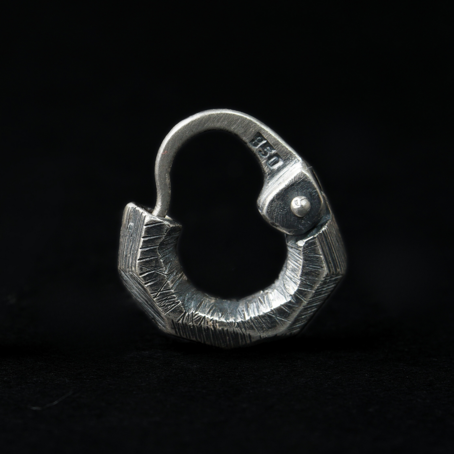 Garra Facetada Plata