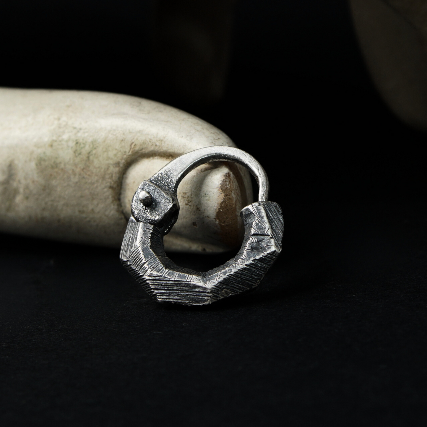 Garra Facetada Plata